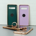 Samsung Galaxy S10 / Forro Galvanizado con Anillo