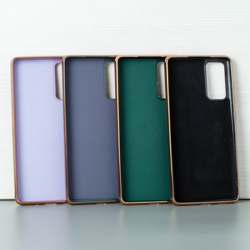 Samsung Galaxy S20 FE / Forro Galvanizado con Anillo