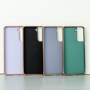 Samsung Galaxy S21 4G / S21 5G / Forro Galvanizado con Anillo