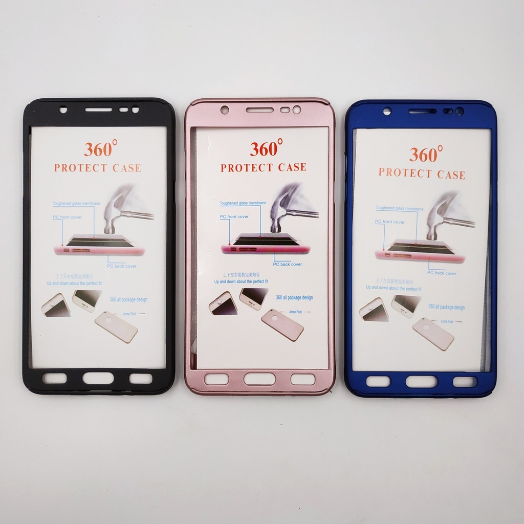 Samsung Galaxy J7 2016 / Forro 360 mas Vidrio Negro