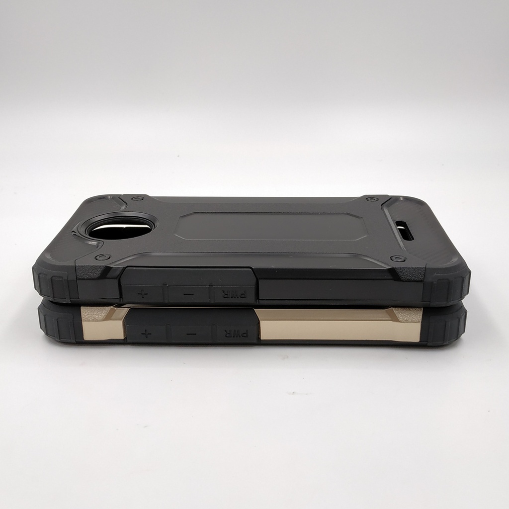 Motorola Moto C Plus / Forro Antigolpes Negro