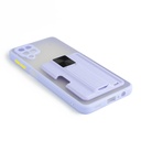 Samsung Galaxy A12 / Galaxy F12 / Forro Tarjetero Transparente
