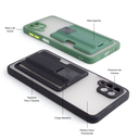 Samsung Galaxy A12 / Galaxy F12 / Forro Tarjetero Transparente