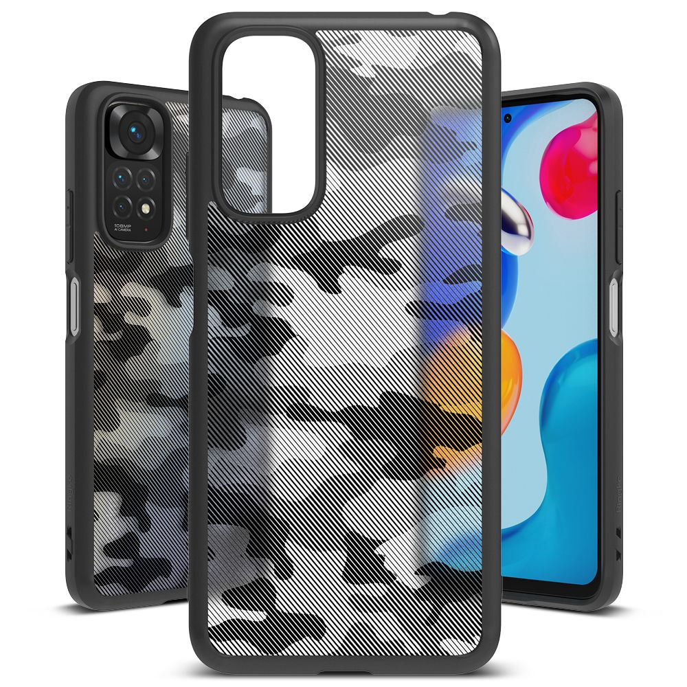 Forro Antigolpes Ringke Fusion Xiaomi Redmi Note 11 / Note 11S 4G Camuflaje