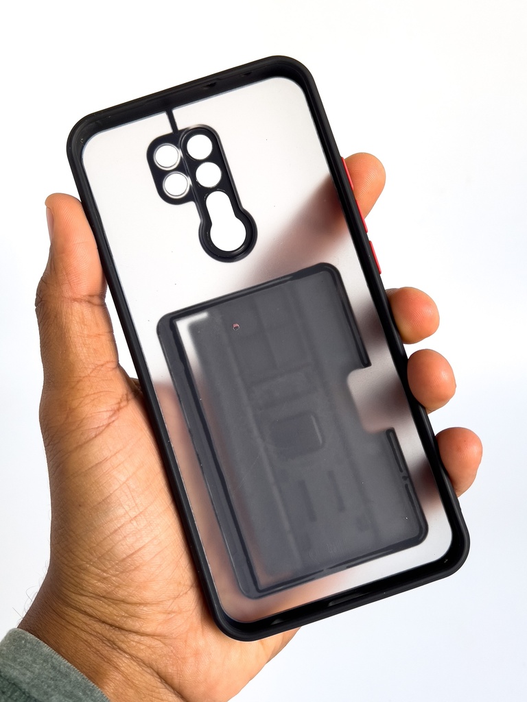 Xiaomi Redmi 9 / Forro Tarjetero Transparente