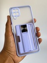 Samsung Galaxy A12 / Galaxy F12 / Forro Tarjetero Transparente