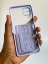 Samsung Galaxy A12 / Galaxy F12 / Forro Tarjetero Transparente
