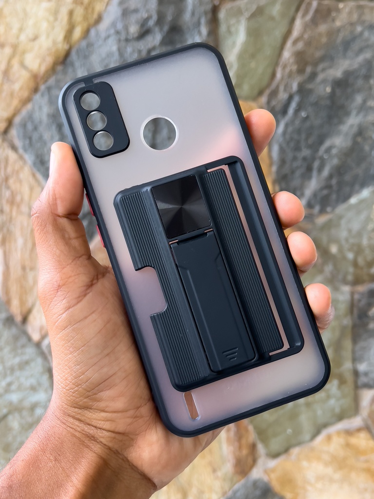 Tecno Spark 6 GO / Forro Tarjetero Transparente