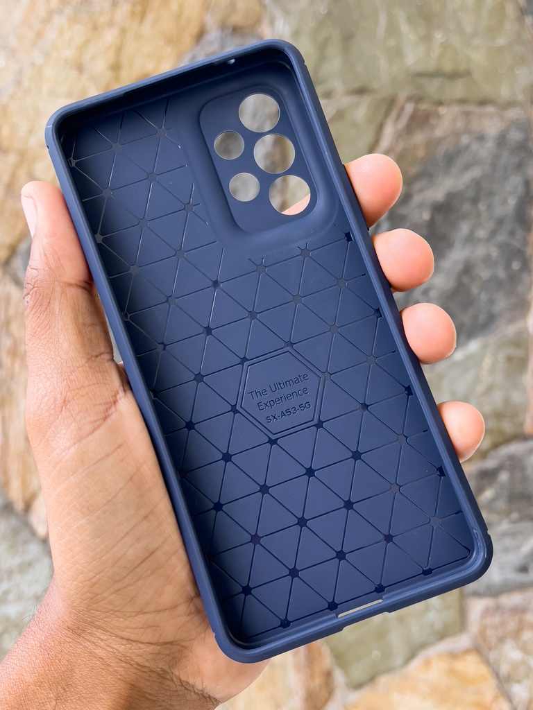 Samsung Galaxy A53 5G / Forro Fibra de Carbono