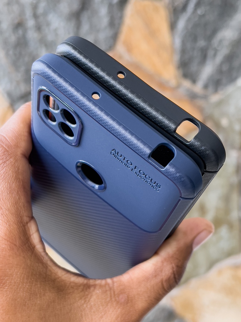 Xiaomi Redmi 9C / REDMI 9 (VERSION INDIA) / Redmi 10A / Forro Fibra de Carbono
