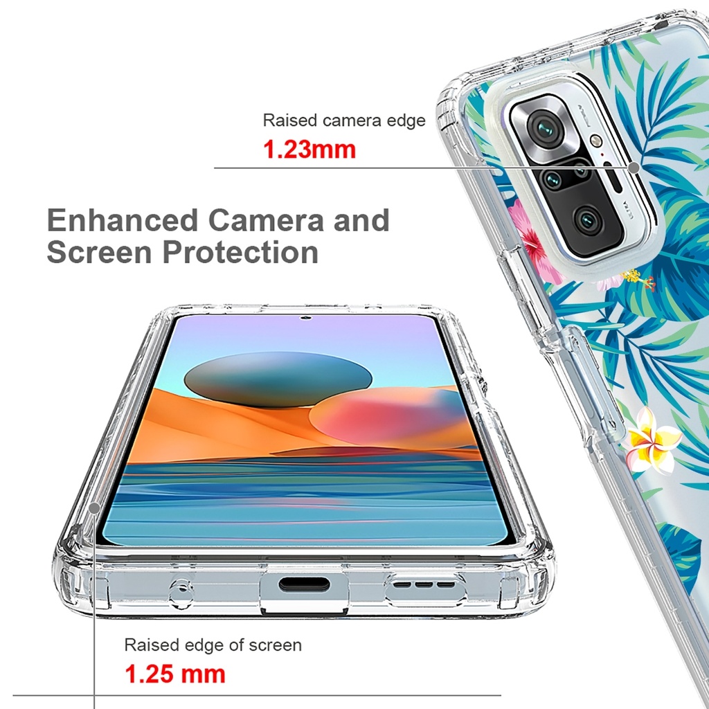 Xiaomi Redmi Note 10 Pro / Note 10 Pro Max/ VERSION GLOBAL- M2101K6G / Forro Estampado Doble Capa