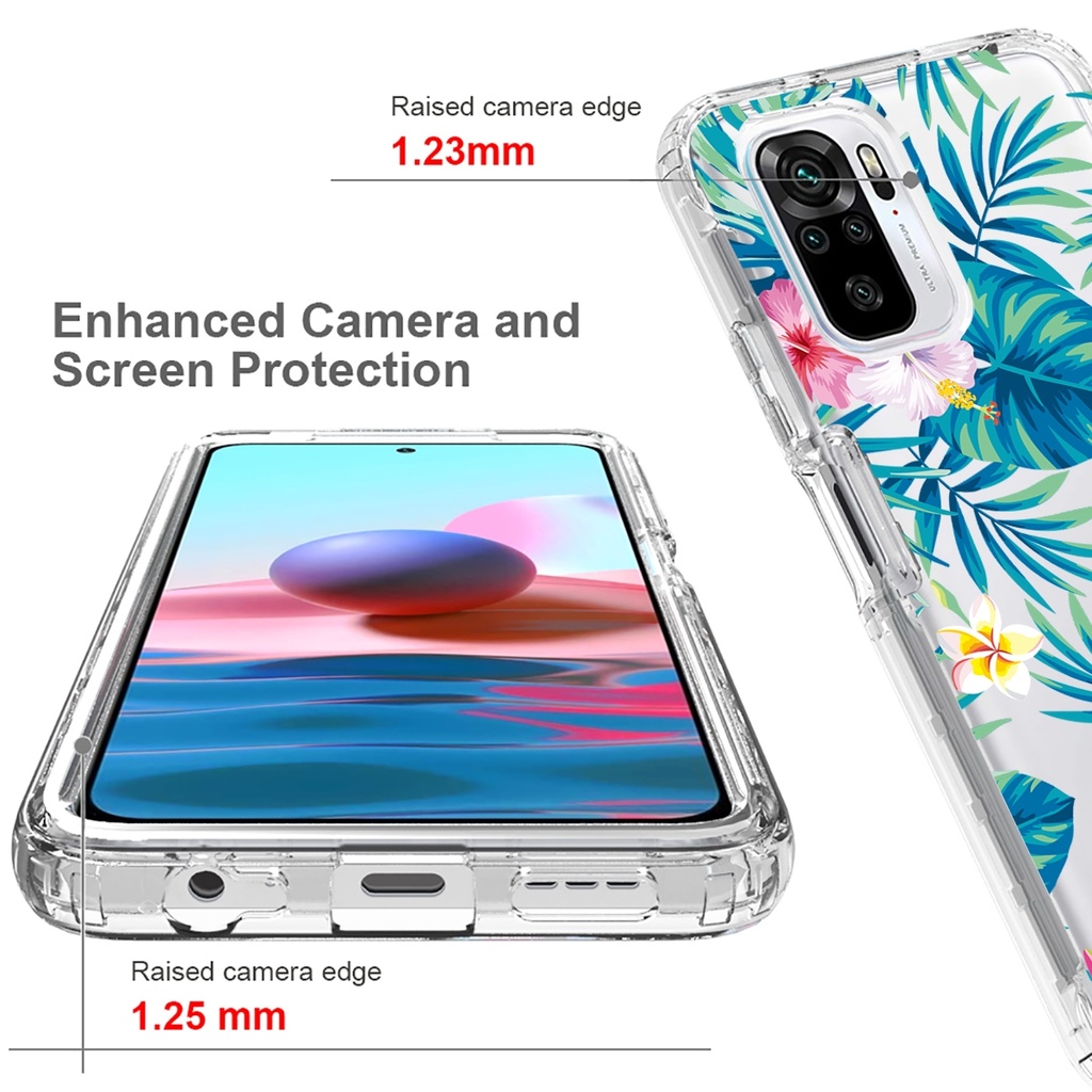 Xiaomi Redmi Note 10 4G / Note 10S 4G / Note 11 SE (India) / Forro Estampado Doble Capa