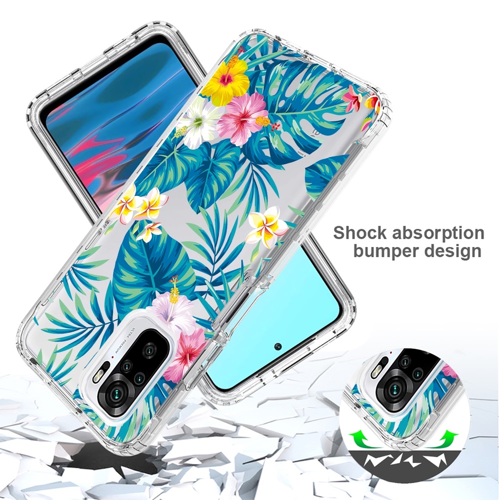 Xiaomi Redmi Note 10 4G / Note 10S 4G / Note 11 SE (India) / Forro Estampado Doble Capa