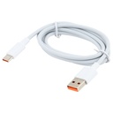 Cable 6,0 Amp Usb 3.0 Usb TIPO C Color Blanco / 2 Metros