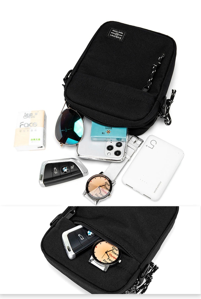 Bolso Cruzado Unisex Modelo 2026