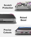 Iphone 14 Pro Max / Forro Ringke Fusion Estampado / Flores Purpura