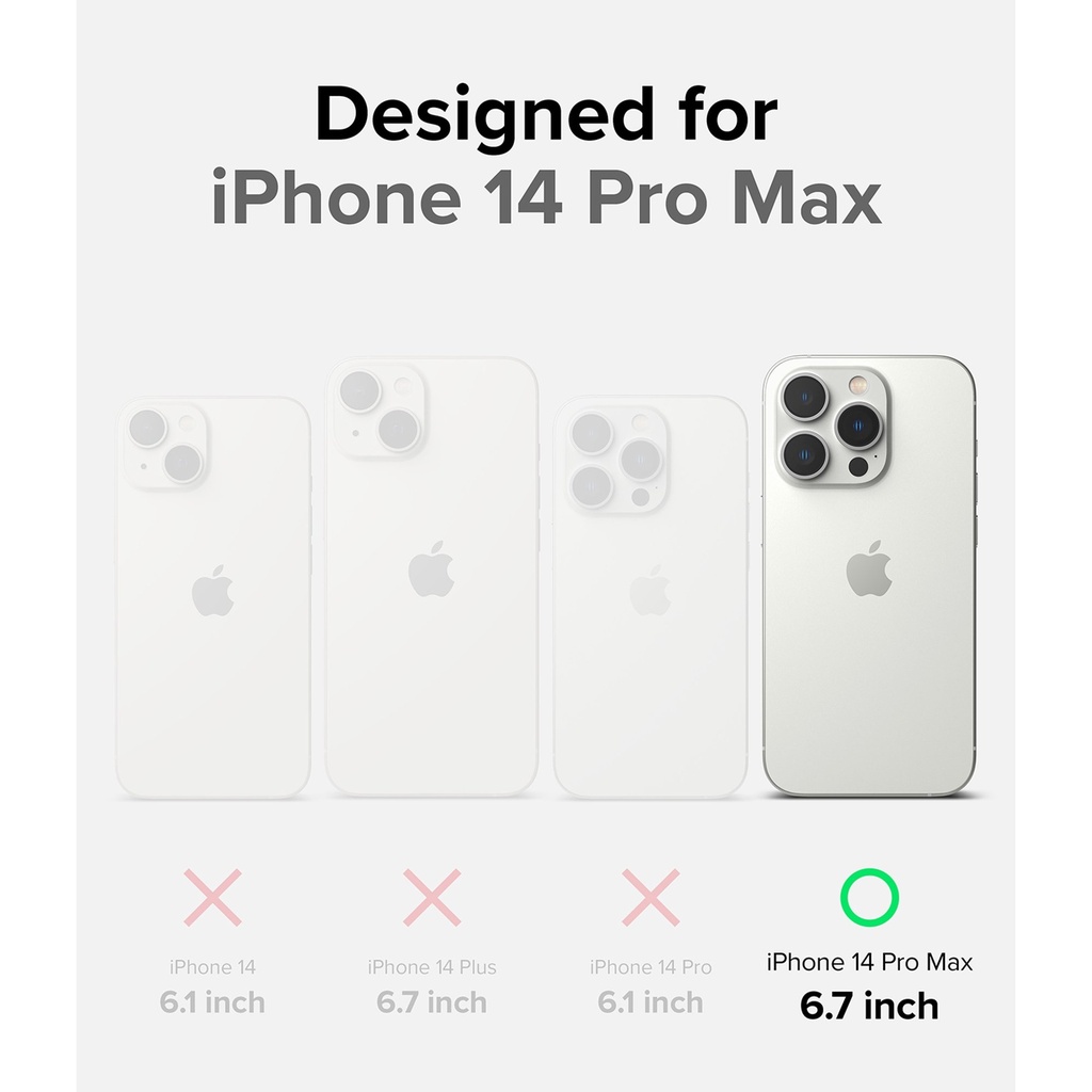 Iphone 14 Pro / Forro Ringke Fusion X