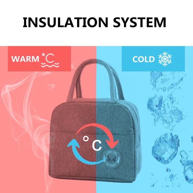 Bolso De Comida Unisex Impermeable