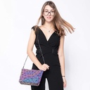 Bolso de Dama Geometrico Tornasol Mediano