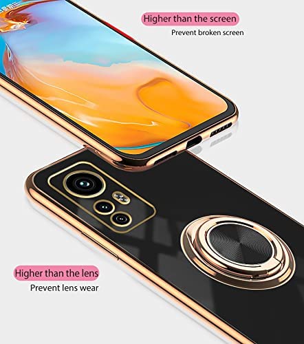 Xiaomi Mi 12 Lite / 12 Lite 5G / Forro Galvanizado con Anillo