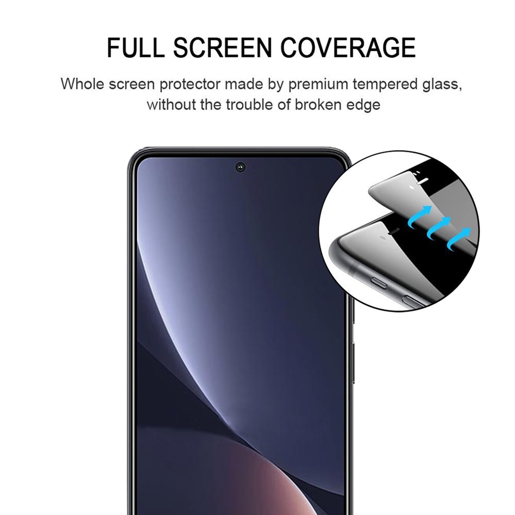 Xiaomi Redmi K50 Gaming / K50 Pro / K50 / Redmi K60 / Vidrio templado con marco Negro
