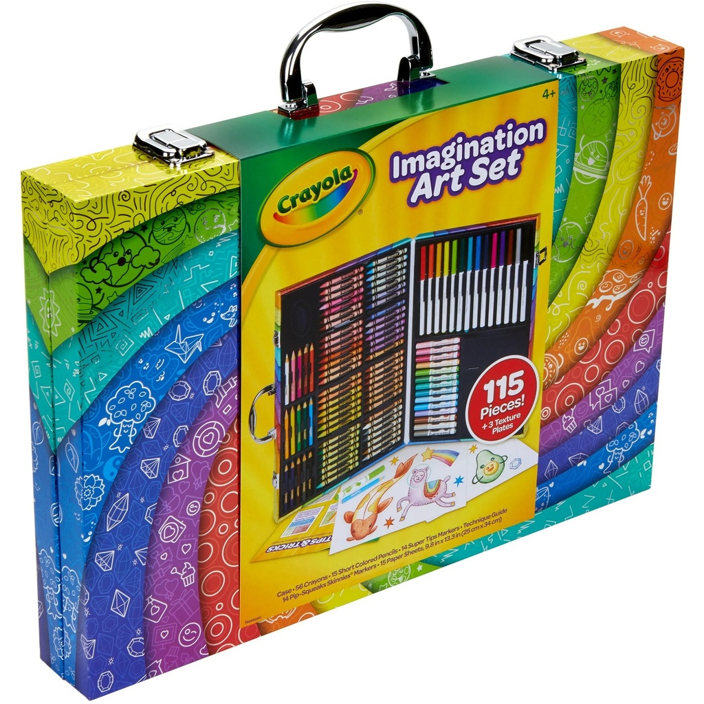 Maleta De Colores Crayola 115 Pcs