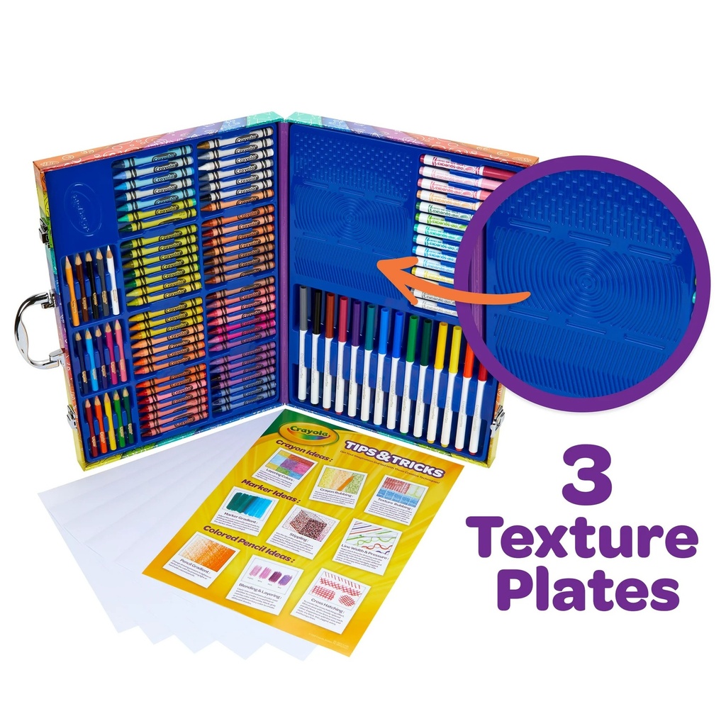 Maleta De Colores Crayola 115 Pcs