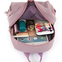 Bolso de Espalda Vertical de Tela para Dama Modelo 0650