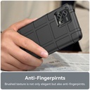 Motorola Moto G72 / Forro TPU Rugged Shield Negro