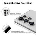 Protector de Camaras Redondo / Samsung Galaxy S23 Ultra 5G Negro