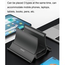 Base Soporte de Escritorio para Laptop / Gris