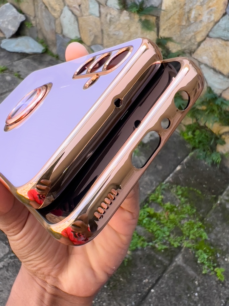 Samsung Galaxy A24 4G / Forro Galvanizado con Anillo