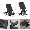 Base Stand Plastica Retraible para Telefono y Tableta / Haweel
