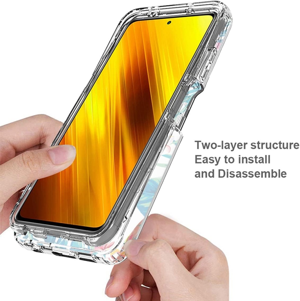 Xiaomi Poco X3 Nfc / Poco X3 Pro / Forro Estampado Doble Capa