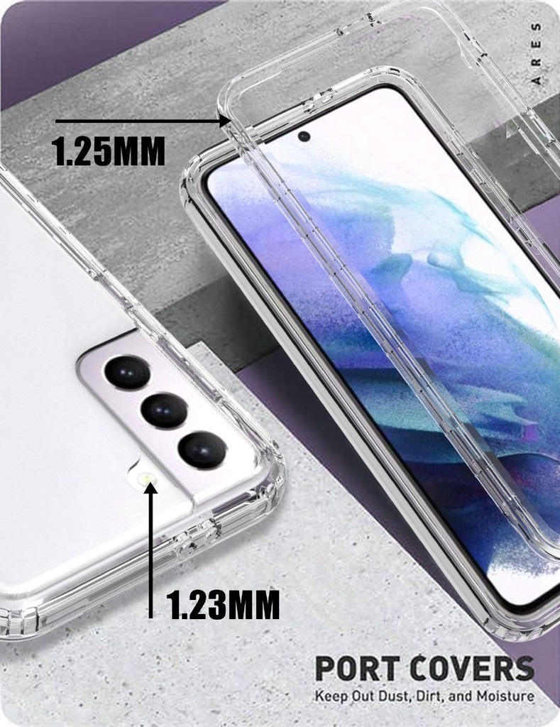 Samsung Galaxy S21 FE 5G / Forro 360 Transparente