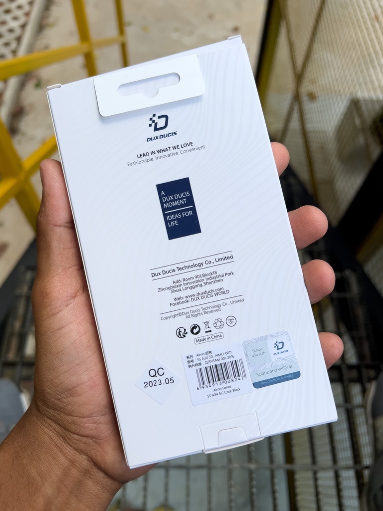 Samsung Galaxy A34 5G / Forro Dux Ducis Aimo Frosted Negro
