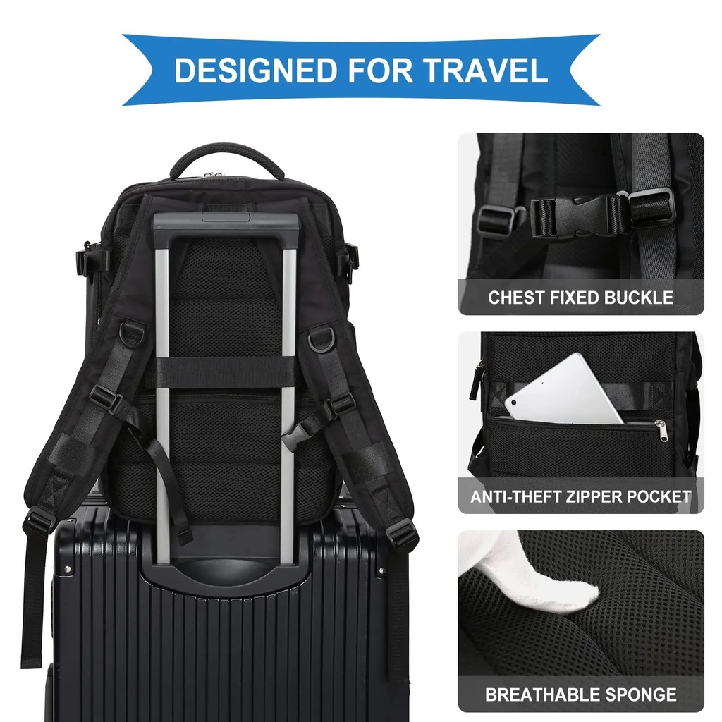 Bolso Nylon de Espalda Viajero / Deportivo / Senderismo / Modelo V1