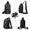 Bolso Cruzado de Caballero Impermeable / Modelo B2