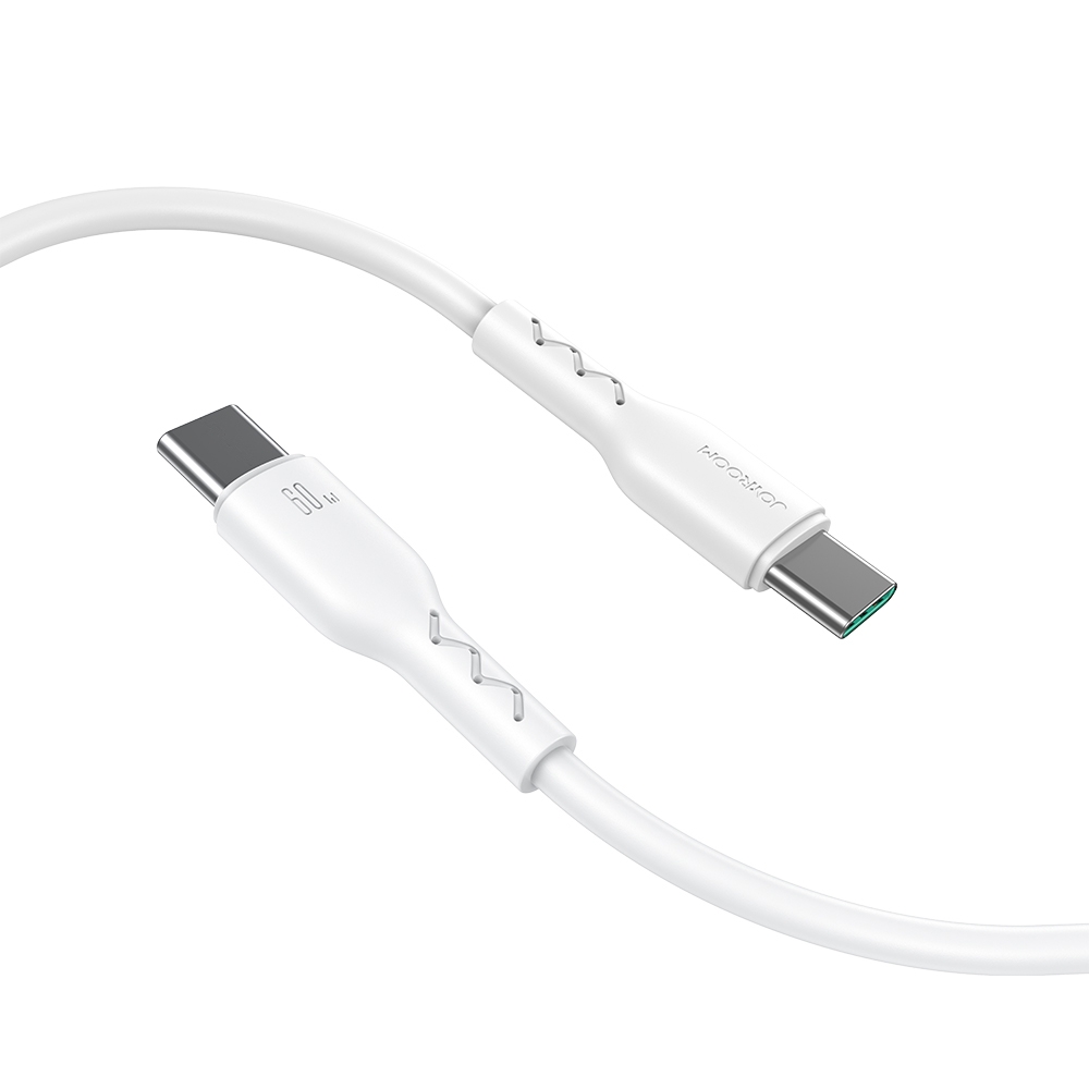 Cable 6 Amp, 3.0 USB-C / Type-C, Color Blanco, Carga Rapida y Datos / 2 Metros