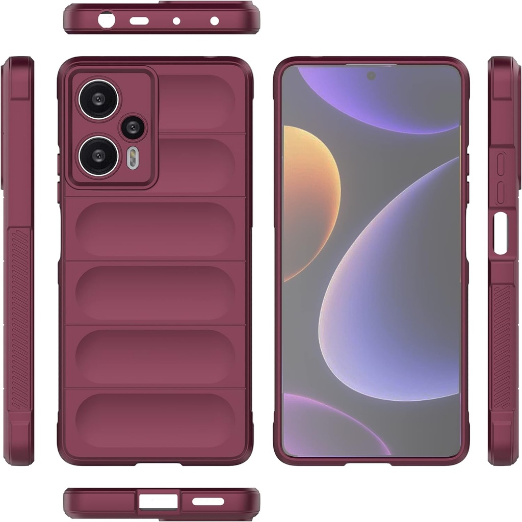 Xiaomi Poco F5 Pro 5G / K60 / K60 Pro / Forro Ondulado