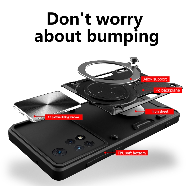 Xiaomi Redmi Note 11 Pro 4G / Note 11 Pro 5G / Note 12 Pro 4G /  Forro Anillo Magnetico