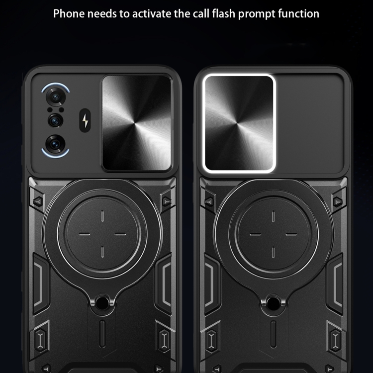 Xiaomi Redmi K40 Gaming / Negro / Forro Anillo Magnetico