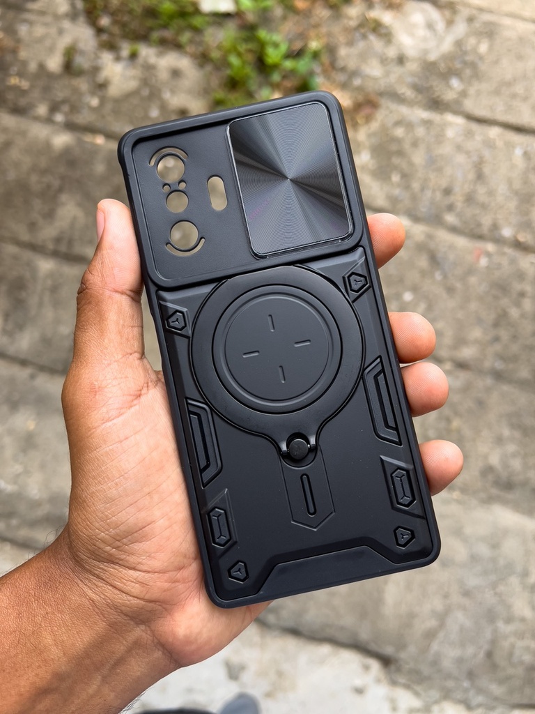 Xiaomi Redmi K40 Gaming / Negro / Forro Anillo Magnetico