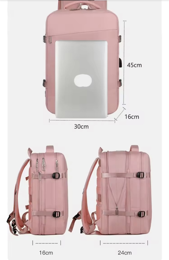 Bolso Nylon Viajero para Laptop / Deportivo / Senderismo / Modelo V4