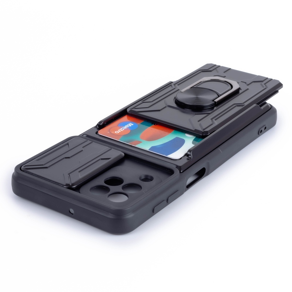 Forro Tarjetero con Anillo Samsung Galaxy A22 4G