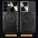 Samsung Galaxy S24 FE /  Forro Anillo Magnetico / Negro