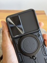 Samsung Galaxy S24 FE /  Forro Anillo Magnetico / Negro