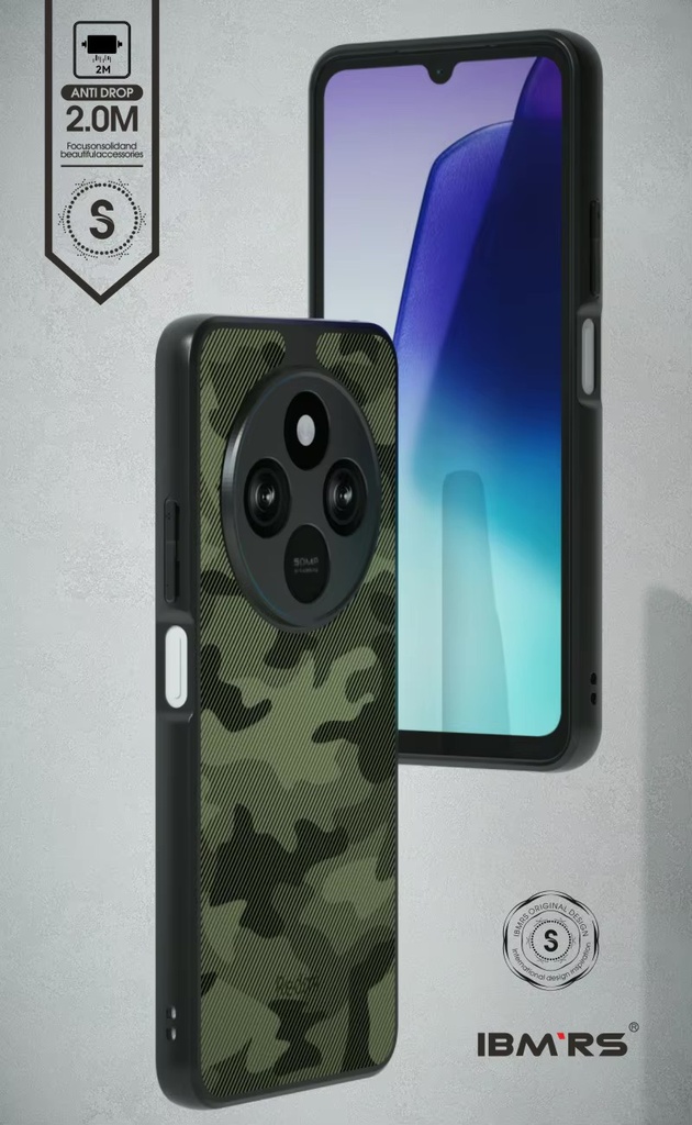 Xiaomi Poco X7 Pro 5G / Turbo 4 5g /  Forro Ibmrs Camuflaje