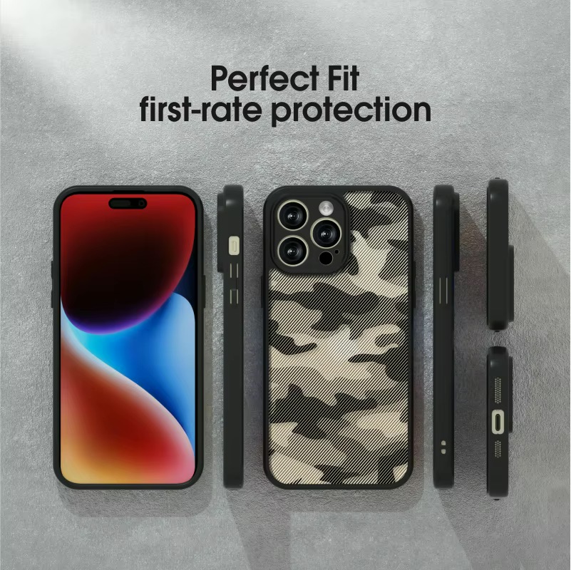 iPhone 13 /  Forro Ibmrs Camuflaje
