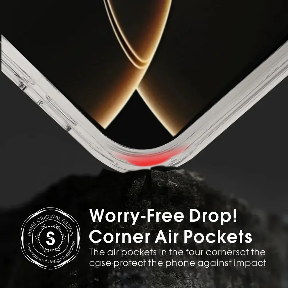 iPhone 16 Pro Max /  Forro Ibmrs Transparente Camuflaje